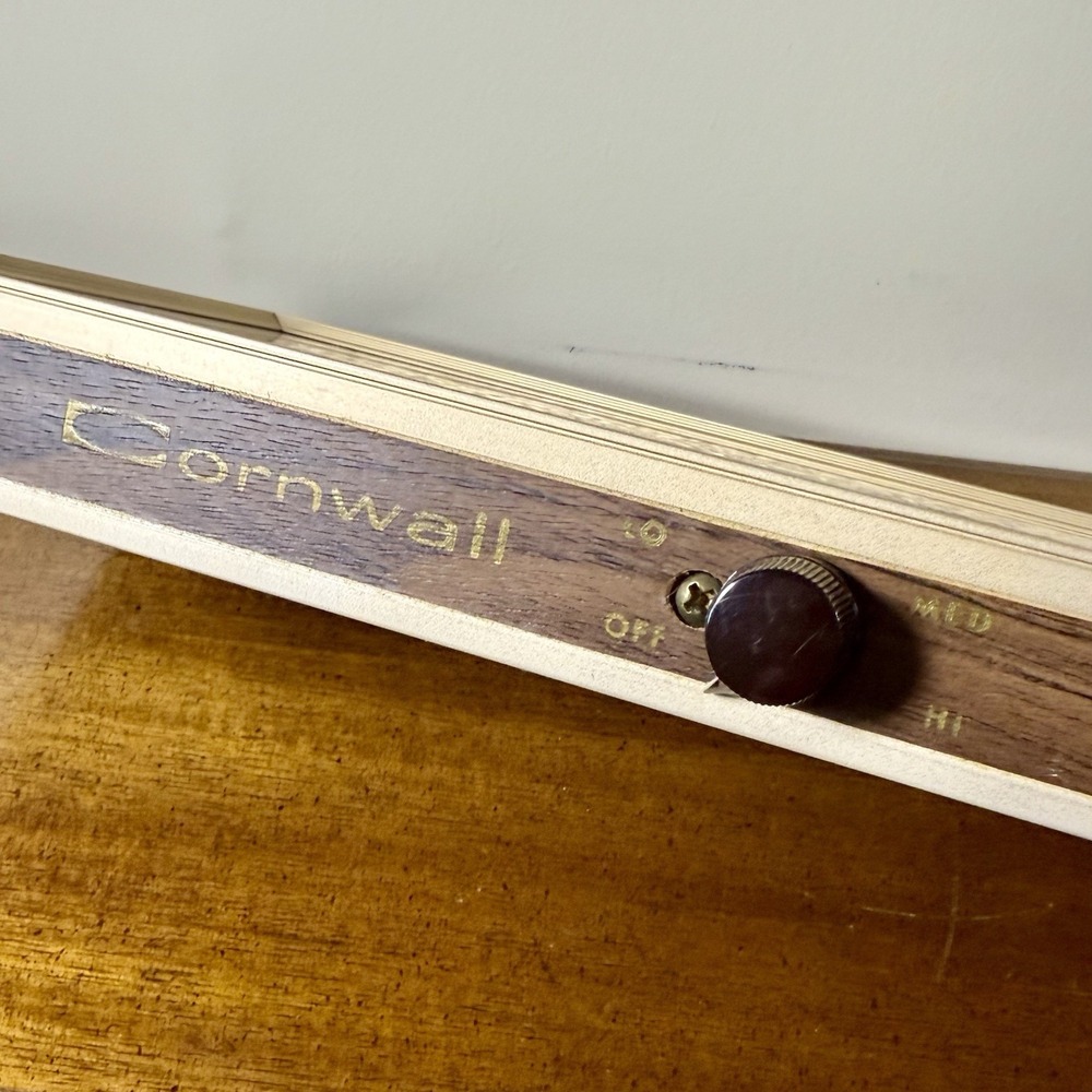 Vintage Cornwall Electric Tray Model 1101 Thermo Tray Adjustable Thermostat - Picture 4 of 11